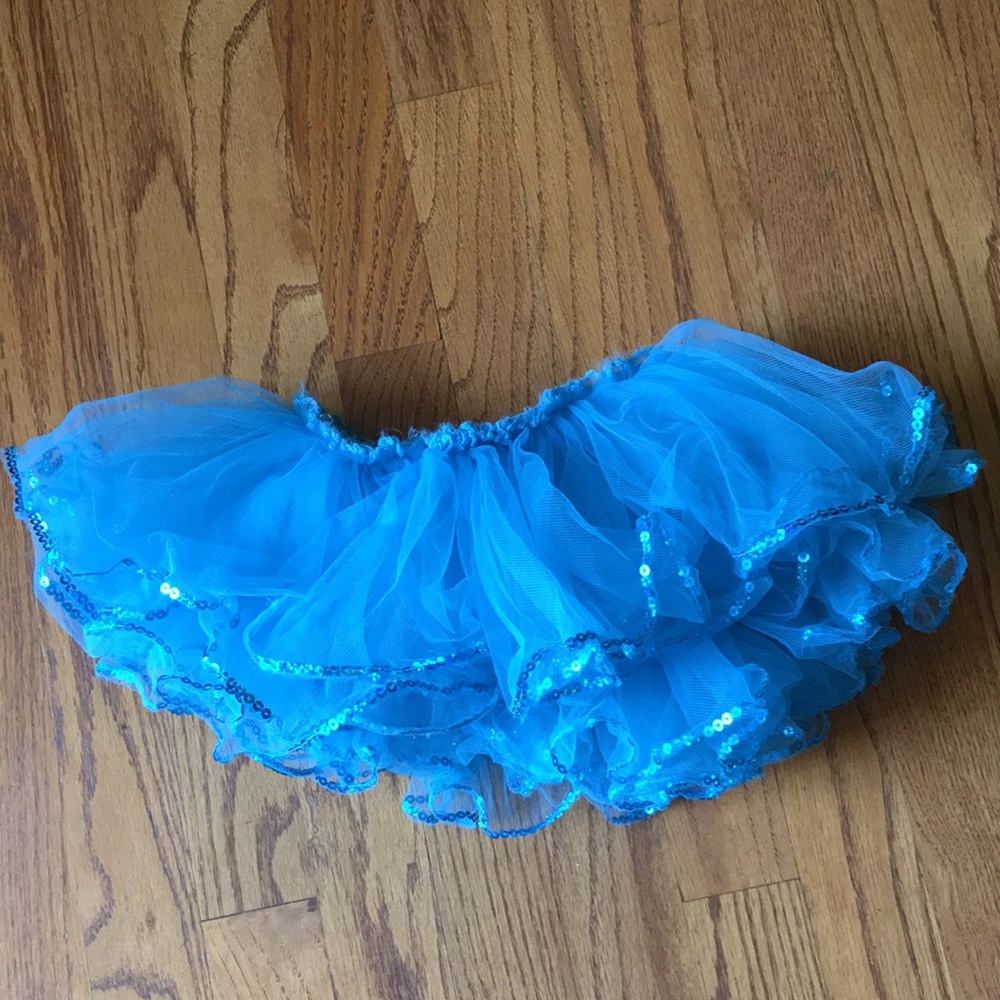 Like new teal tutu skirt